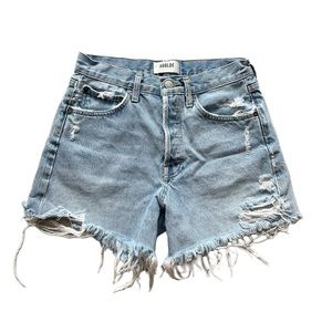 AGOLDE PARKER LONG - CUT OFF SHORT Size 24
